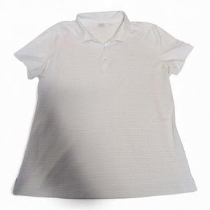 Lady Hagen Women's White Short Sleeve Golf Polo - Size L